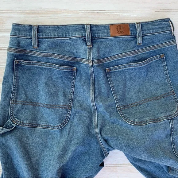 Lands’ End High Waist Women’s Carpenter Jeans - Picture 7 of 8